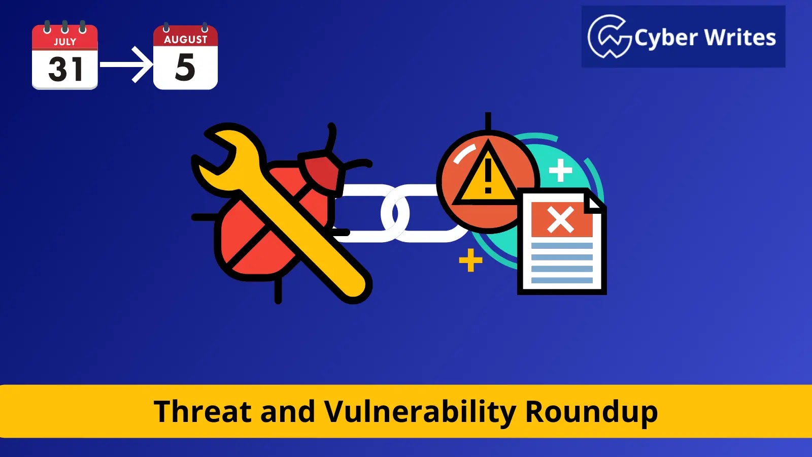 Weekly Security News Round-up For Threats and Vulnerabilities: July 23rd to 29th
