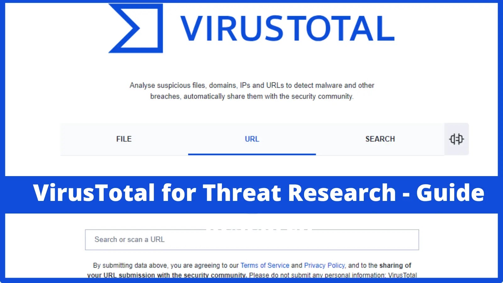 VirusTotal for Threat Research