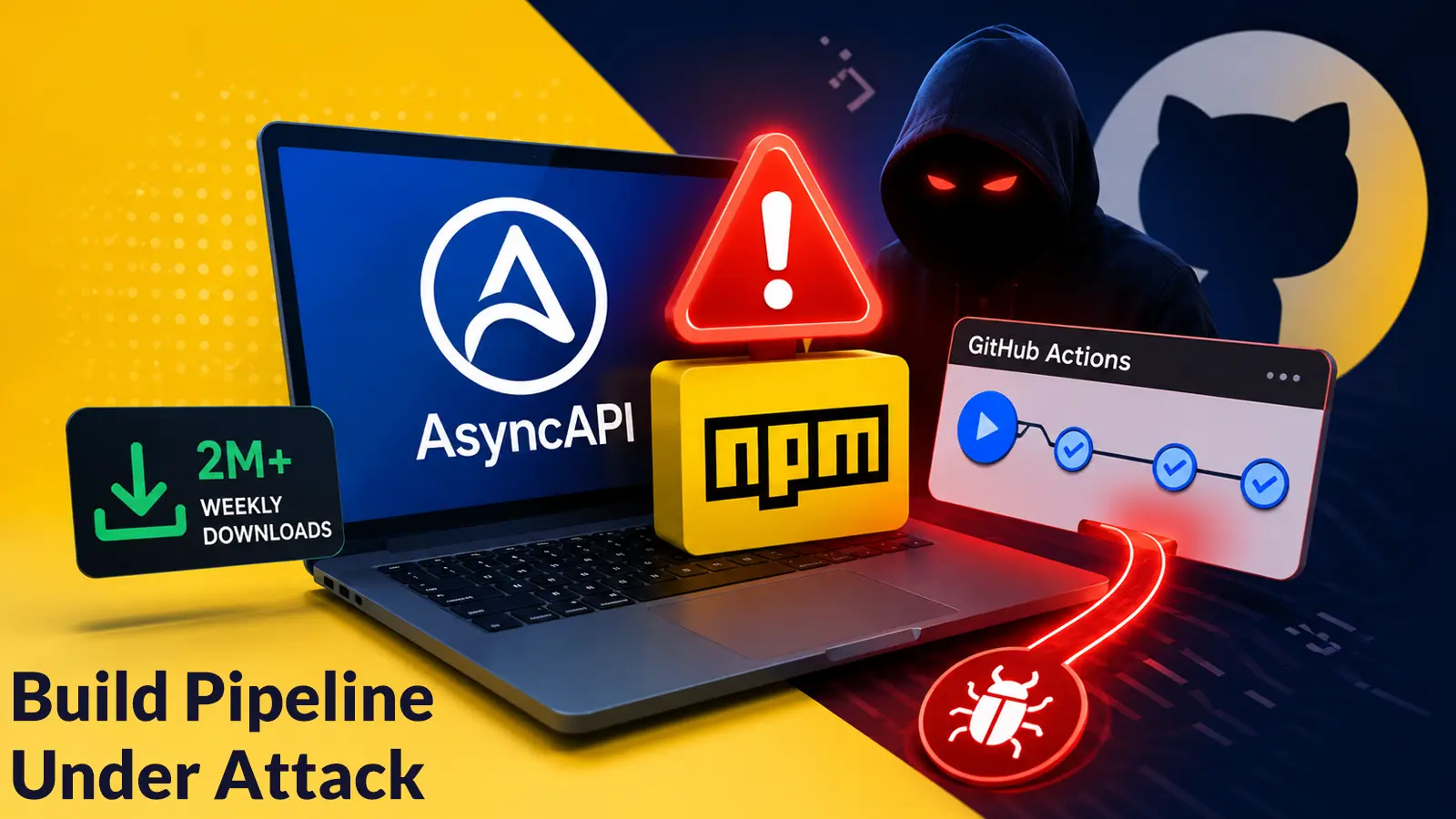 AsyncAPI npm Packages With 2M Weekly Downloads Compromised via GitHub Actions