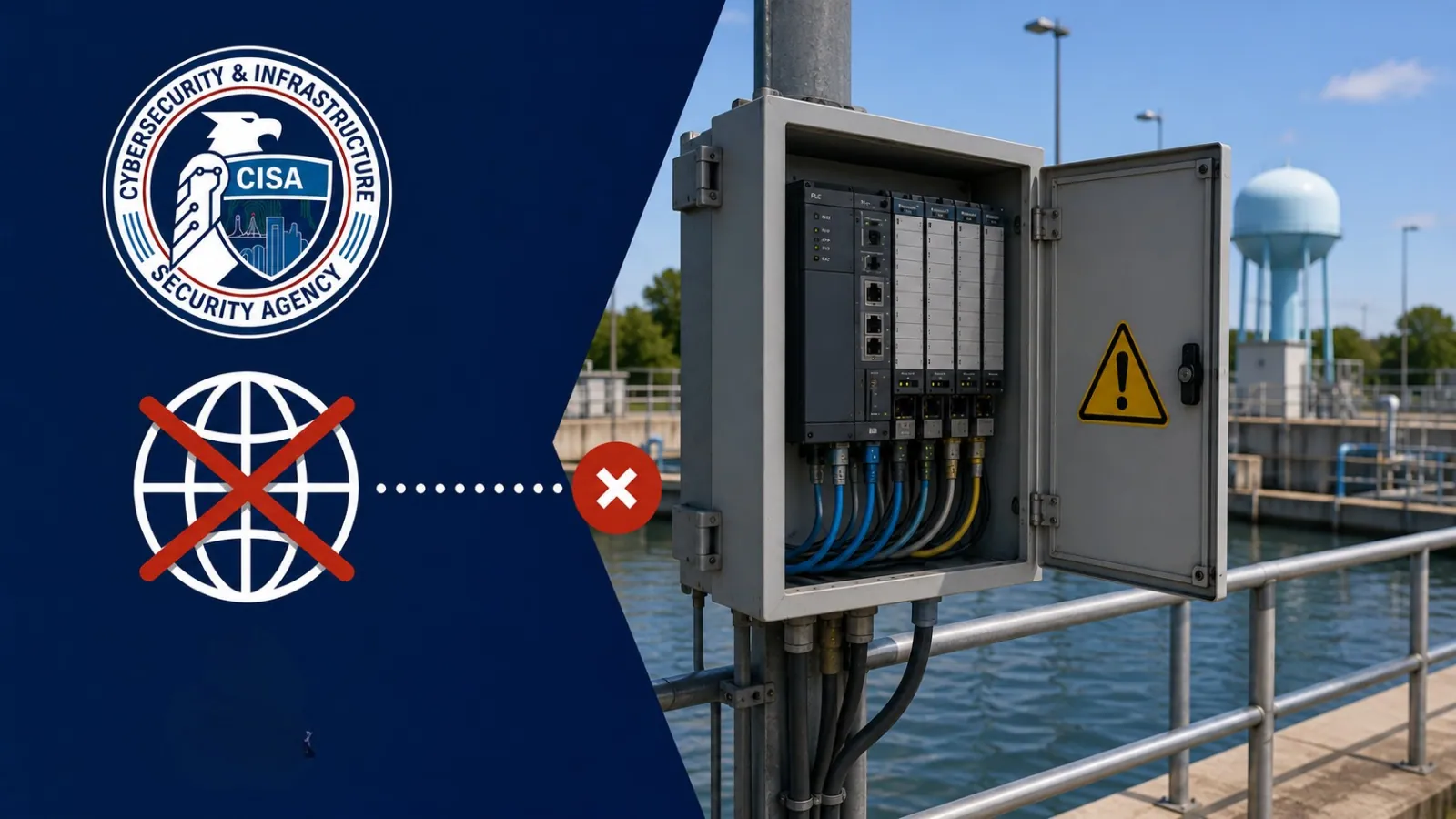 CISA Urges Water Utilities to Remove PLCs From the Public Internet Immediately