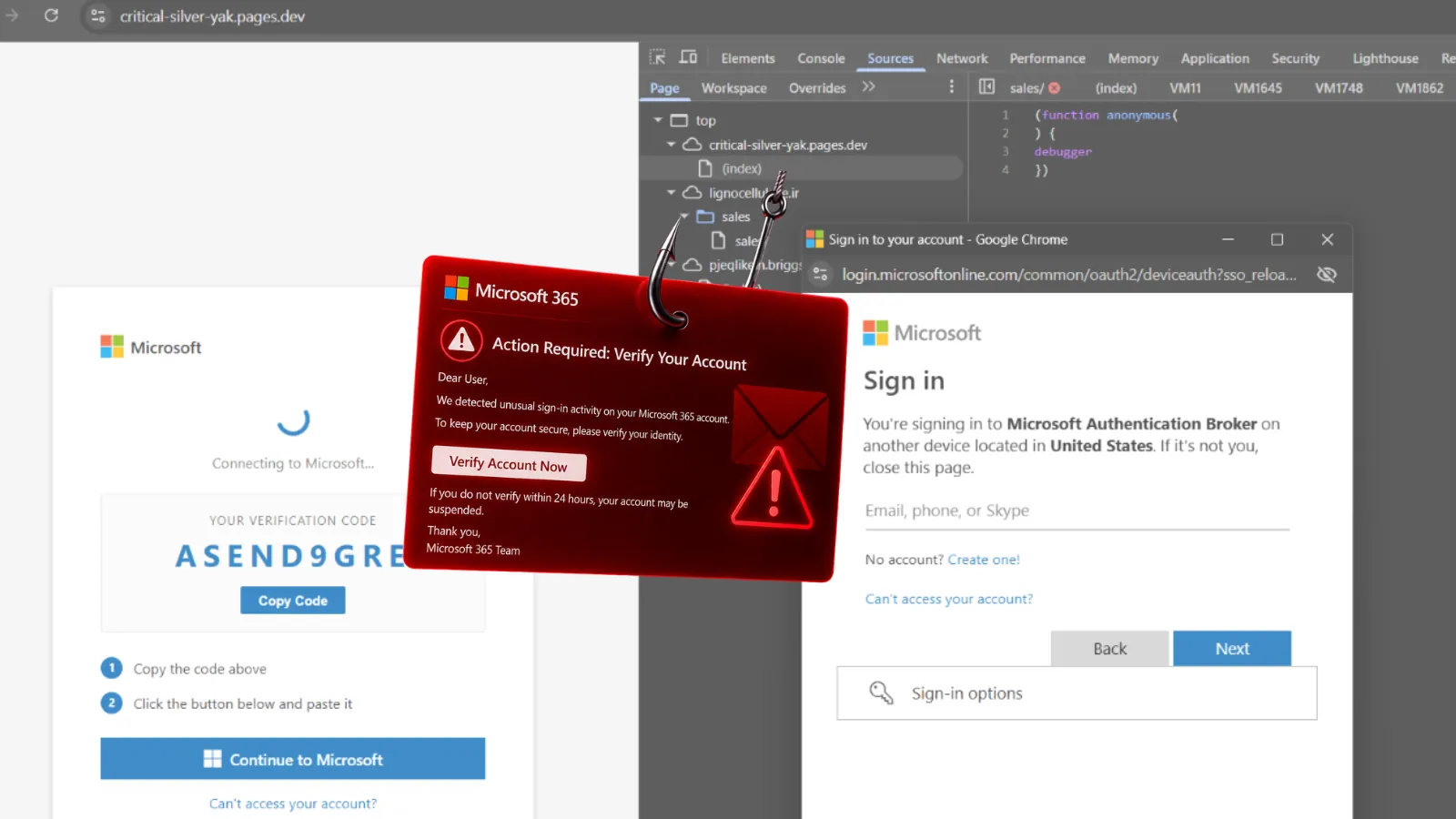Forg365 Phishing Platform Using AI to Attack Microsoft 365 Accounts
