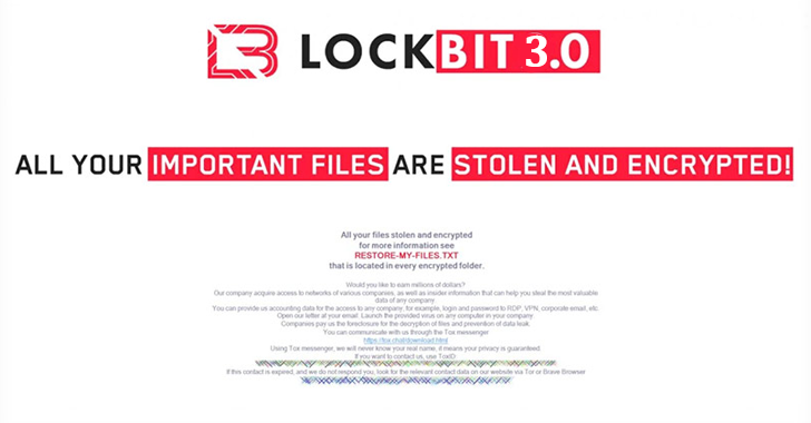 Lockbit 3.0 Ransomware Group Target Multiple Sectors and Organizations Worldwide