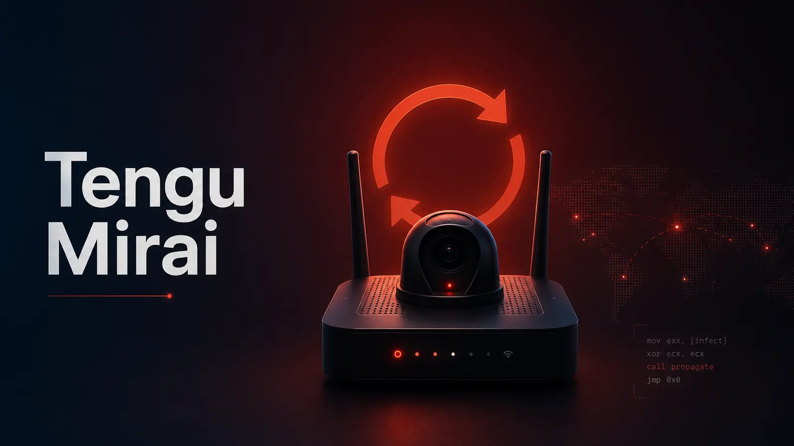New Tengu Mirai Botnet Reboots Your IoT Device When You Try to Kill It