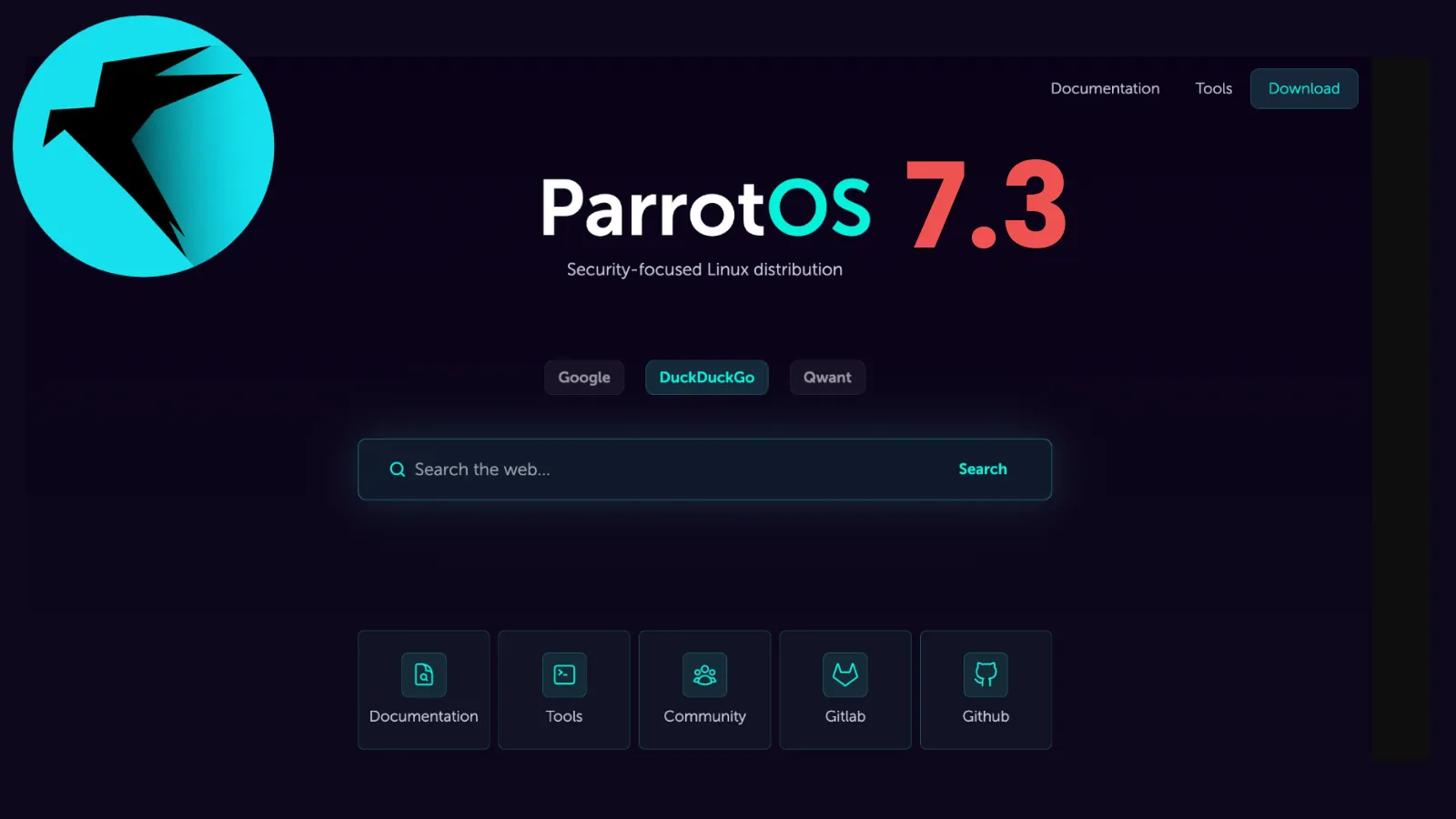 Parrot 7.3 Released With Optimized Packages and Updated Tools